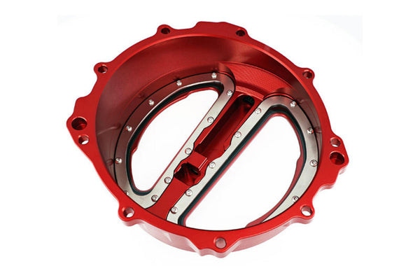 CNC RACING | Clear clutch cover MV Agusta - cable control - Giacomo Agostini Limited Edition 2