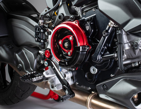 CNC RACING | Clear clutch cover Ducati Multistrada V2 - Panigale V2 - Streetfighter V2  MY2025 12