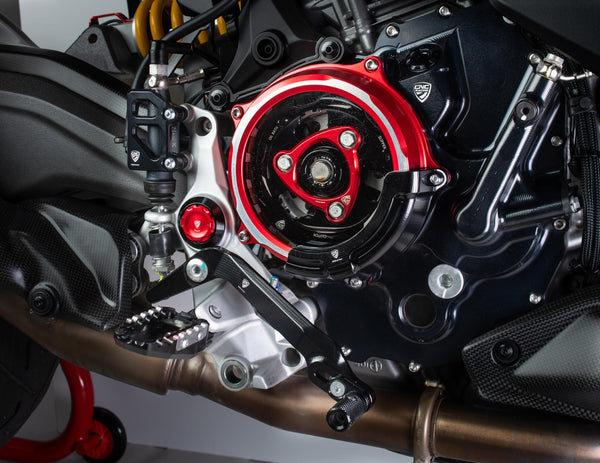 CNC RACING | Clear clutch cover Ducati Multistrada V2 - Panigale V2 - Streetfighter V2  MY2025 13