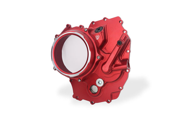 CNC RACING | Clear clutch cover Ducati Multistrada V2 - Panigale V2 - Streetfighter V2  MY2025 17