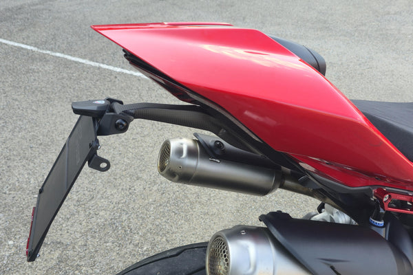 CNC RACING | Carbon Tail Tidy for Ducati Panigale V2 - Streetfighter V2 MY2025 - Adjustable,Lightweight and Plug & Play 3