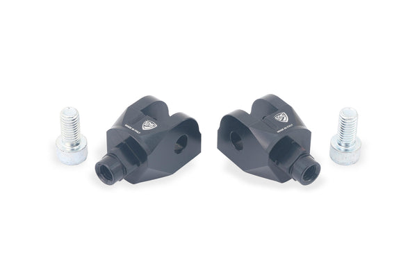 CNC RACING | Footpegs kit driver - adapters for Ducati Multistrada V2 MY2025 and Hypermotard V2 MY2026 3