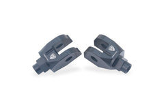 CNC RACING | Footpegs kit driver - adapters for Ducati Multistrada V2 MY2025 and Hypermotard V2 MY2026