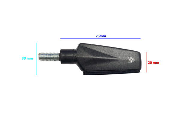 CNC RACING | Aluminum turn indicator Led Sequential WING – Homologated 5
