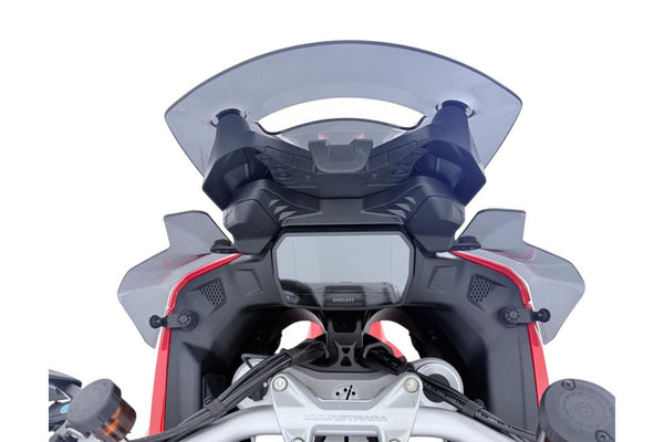 CNC RACING | Air Deflectors Ducati Multistrada V2 MY2025 - Dark Smoke 4