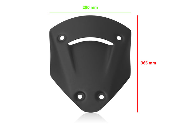 CNC RACING | Windscreen Ducati Multistrada V2 MY2025 Sport - Black 8