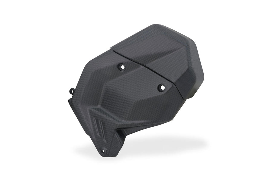 CNC RACING | Left Engine Cover Ducati Panigale V4 (MY2025) – Plain Weave Carbon, Matte Finish,Plug & Play 1