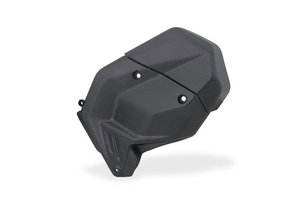 CNC RACING | Left Engine Cover Ducati Panigale V4 (MY2025) – Plain Weave Carbon, Matte Finish,Plug & Play 1