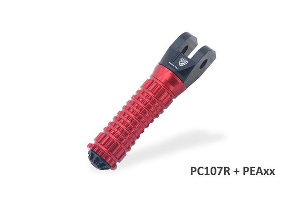CNC RACING | Round Sport Footpegs kit - Driver 7