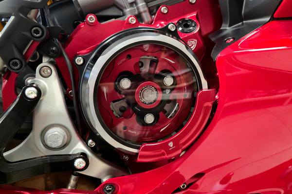 CNC RACING | Clutch Cover Protection Slider – Ducati V2 (for CNC Racing Transparent Cover CA511) 5