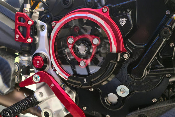 CNC RACING | Clutch Cover Protection Slider – Ducati V2 (for CNC Racing Transparent Cover CA511) 2