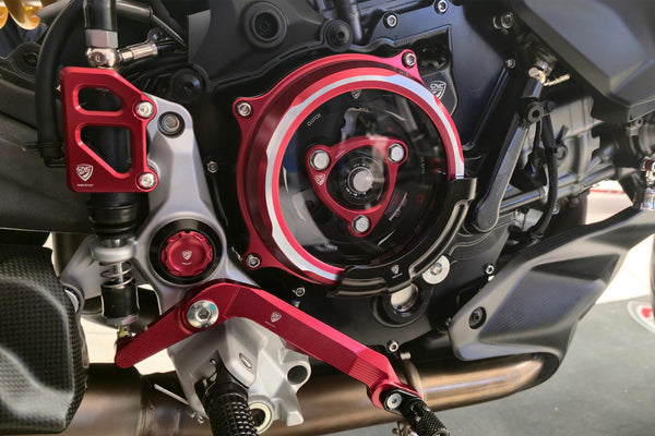 CNC RACING | Clutch Cover Protection Slider – Ducati V2 (for CNC Racing Transparent Cover CA511) 3
