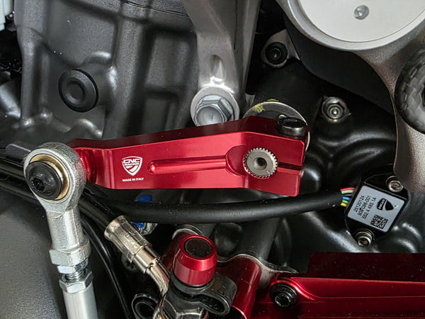 CNC RACING | Gearchange Control Lever (GP shifting) for Ducati Multistrada V2 MY2025 2