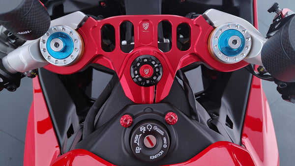 CNC RACING | Triple clamps for Ducati Panigale V2 MY2025 - Top Yoke 8