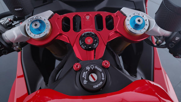 CNC RACING | Triple clamps for Ducati Panigale V2 MY2025 - Top Yoke 7