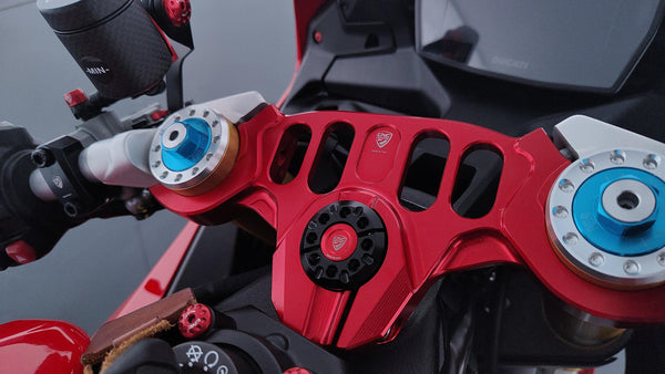 CNC RACING | Ring nut for Ducati Panigale V2 MY2025 and Streetfighter V2 MY2025 2