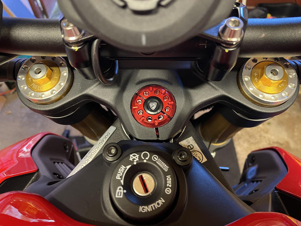 CNC RACING | Ring nut for Ducati Panigale V2 MY2025 and Streetfighter V2 MY2025 7