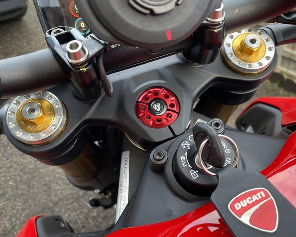 CNC RACING | Ring nut for Ducati Panigale V2 MY2025 and Streetfighter V2 MY2025 6