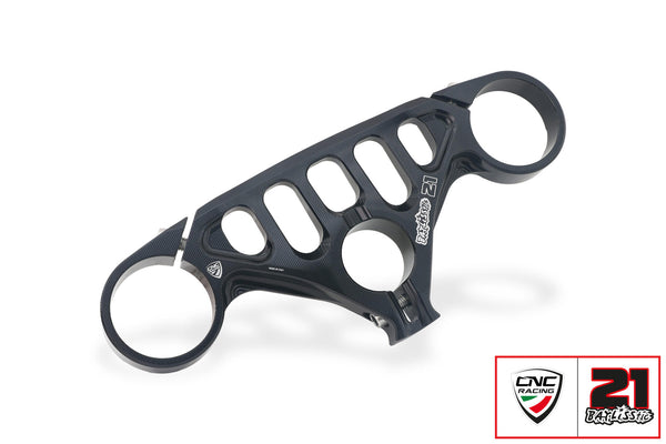 CNC RACING | Triple clamps Ducati Panigale V4 - Top yoke - Troy Bayliss Limited Edition 2