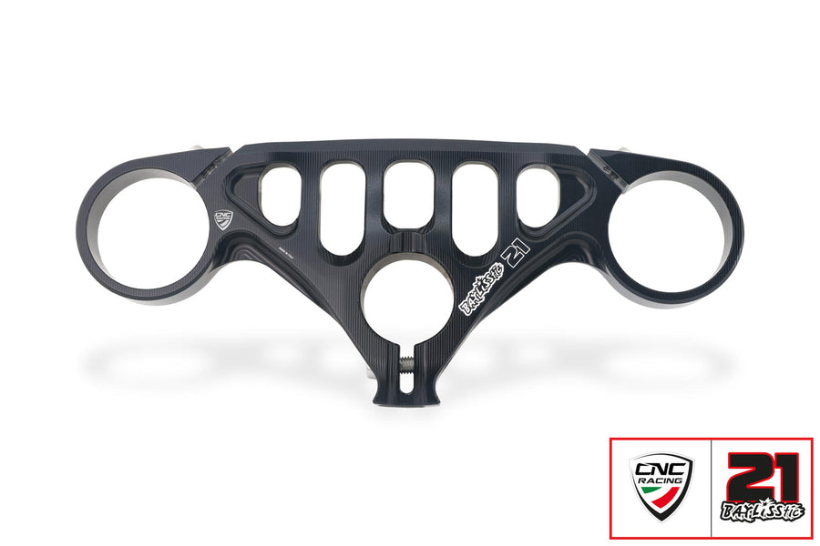 CNC RACING | Triple clamps Ducati Panigale V4 - Top yoke - Troy Bayliss Limited Edition 1