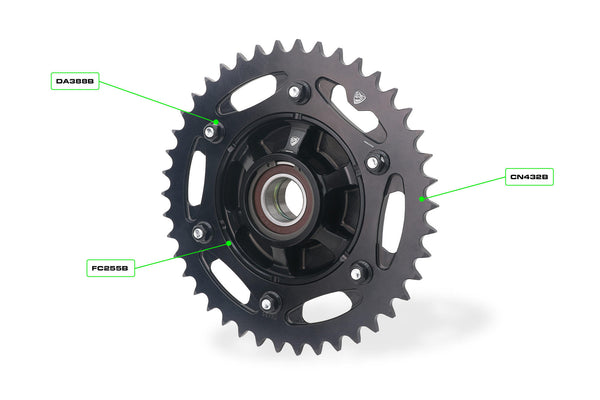 CNC RACING | Rear Sprocket Flange for Ducati Panigale V2 MY2025 and Streetfighter V2 MY2025 7