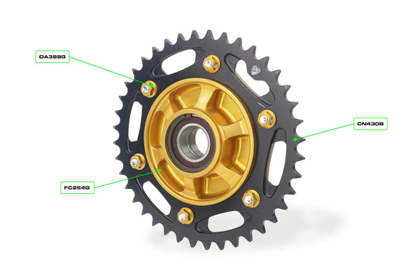CNC RACING | Rear sprocket flange Ducati Multistrada V2 MY2025 9