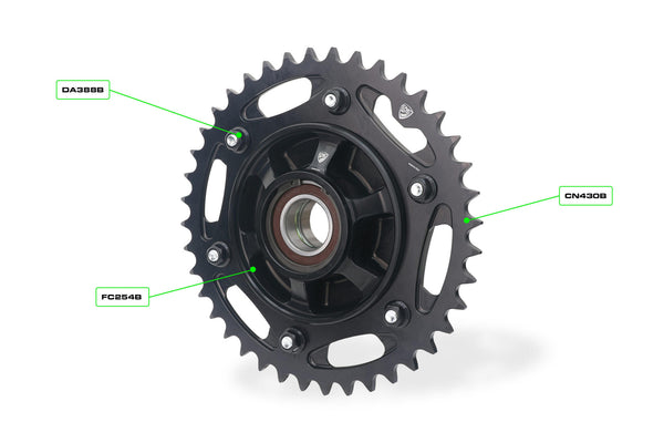 CNC RACING | Rear sprocket flange Ducati Multistrada V2 MY2025 6