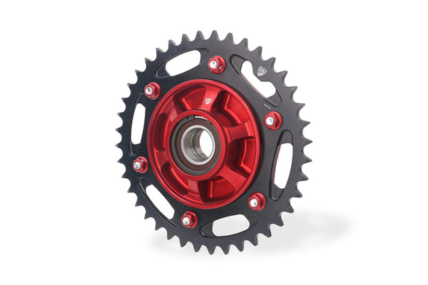CNC RACING | Ring gear T41 P520 Ducati - MTS V2 2025 Plug & Play on OEM Hub,Complete Kit with CNC Racing FC254/FC255 Rear sprocket flange 2