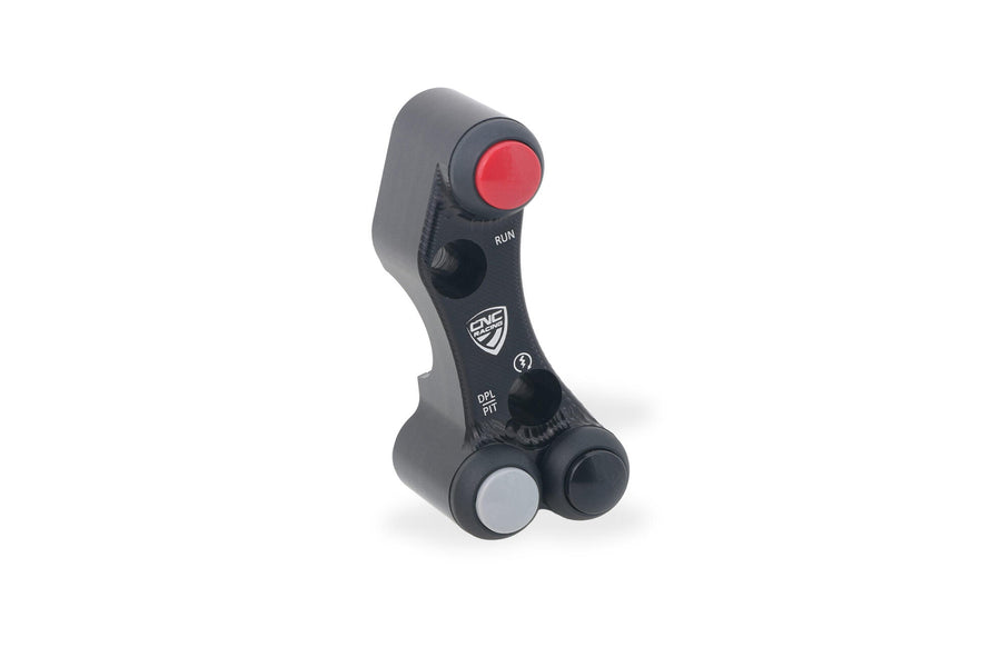 CNC RACING | Right handlebar switch Race 3 Buttons - Brembo billet CNC and forged brake master cylinder 1