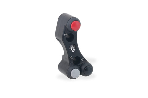 CNC RACING | Right handlebar switch Race 3 Buttons - OEM and RCS Brembo brake master cylinder 1