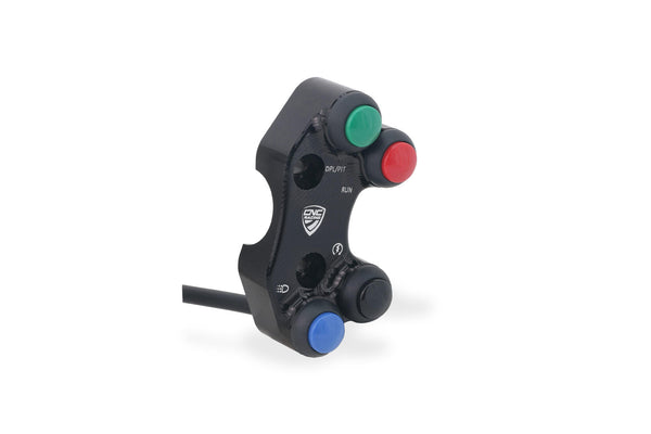CNC RACING | Right handlebar switch Street 4 Buttons - Brembo billet CNC and forged brake master cylinder 2