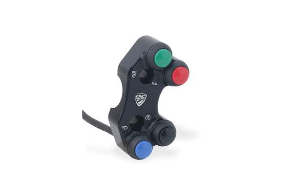 CNC RACING | Right handlebar switch Street 4 Buttons - OEM and RCS Brembo brake master cylinder 2