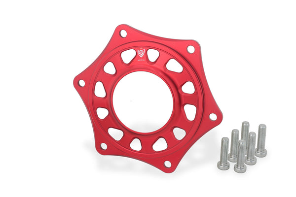 CNC RACING | Rear Sprocket Flange Cover for Ducati Multistrada V2 (MY2025) – Plug & Play Upgrade 9