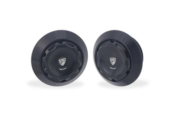 CNC RACING | Central bolt caps kit for OEM rearsets Ducati Multistrada V2 MY2025 and Hypermotard V2 MY2026 4