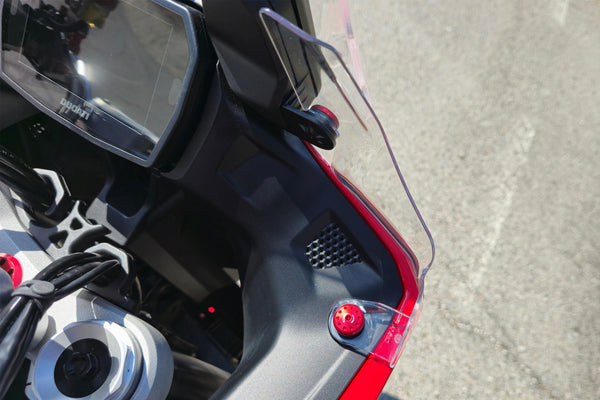 CNC RACING | Air deflector screw kit Ducati Multistrada V2 MY2025 3