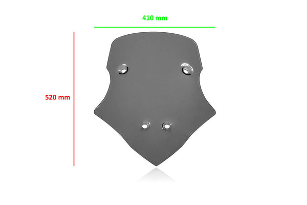CNC RACING | Windscreen Ducati Multistrada V4 Touring - Dark Smoke 5