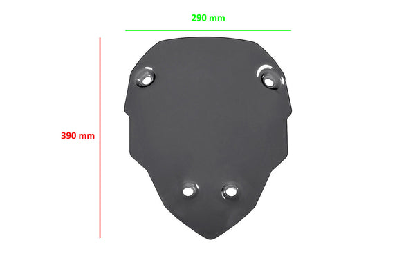 CNC RACING | Windscreen Ducati Multistrada V4 Sport - Dark Smoke 5