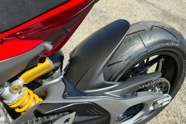 CNC RACING | Rear Fender Ducati Panigale V4 and Streetfighter V4 MY2025 - Carbon 3