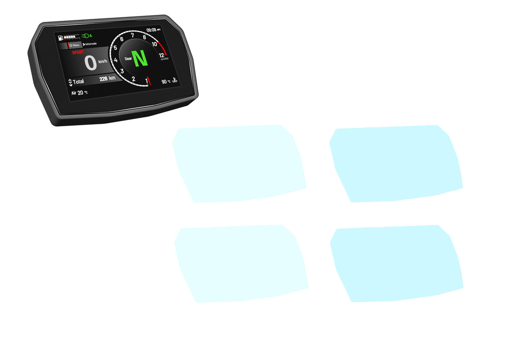 CNC RACING | Dashboard Screen Protectors Ducati Panigale V2 - Multistrada V2 - Streetfighter V2 MY2025 1
