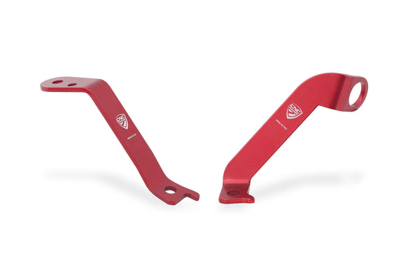 CNC RACING | Bracket kit for clutch and brake fluid tank Ducati Panigale V4 7