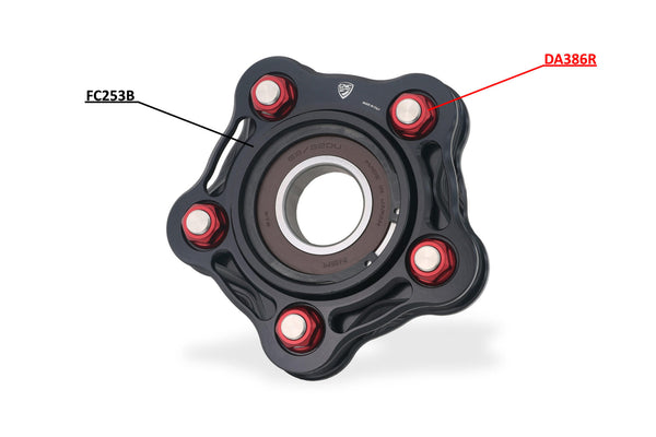 CNC RACING | Rear sprocket flange Ducati 6