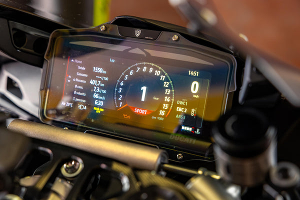 CNC RACING | Dashboard cover Ducati Panigale V4 6