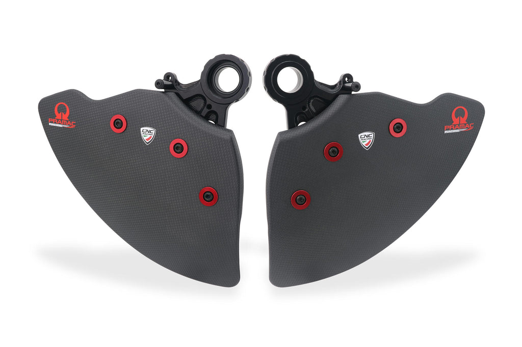 CNC RACING | GP DUCTS EVO - Front brake cooling system - Carbon Glossy - Ducati Multistrada RS / PP - Pramac Racing 1