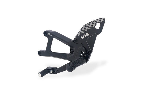 CNC RACING | Adjustable rear sets for Ducati Panigale V4 - Easy Edition 5