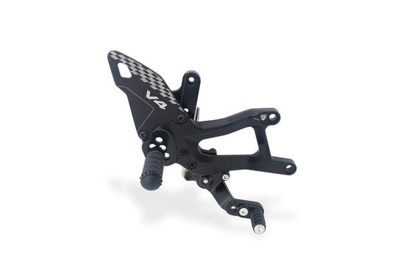 CNC RACING | Adjustable rear sets for Ducati Panigale V4 - Easy Edition 2