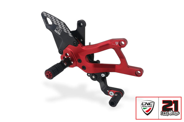 CNC RACING | Adjustable rearsets Ducati Panigale V4 - Troy Bayliss Limited Edition 4