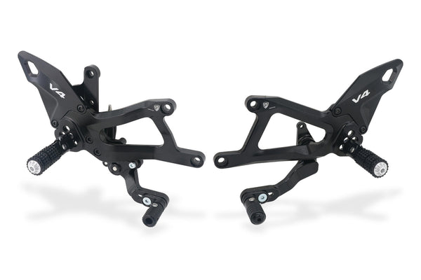 CNC RACING | Adjustable rearsets Ducati Panigale V4 6