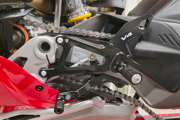 CNC RACING | Adjustable rearsets Ducati Panigale V4 8
