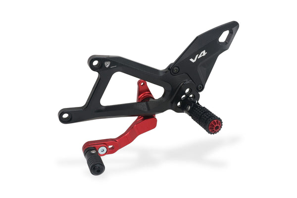 CNC RACING | Adjustable rearsets Ducati Panigale V4 12