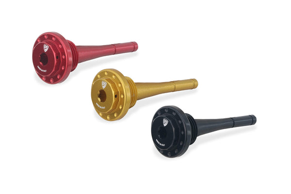 CNC RACING | Oil filler cap Exagon M18x1,5 with level dipstick 1
